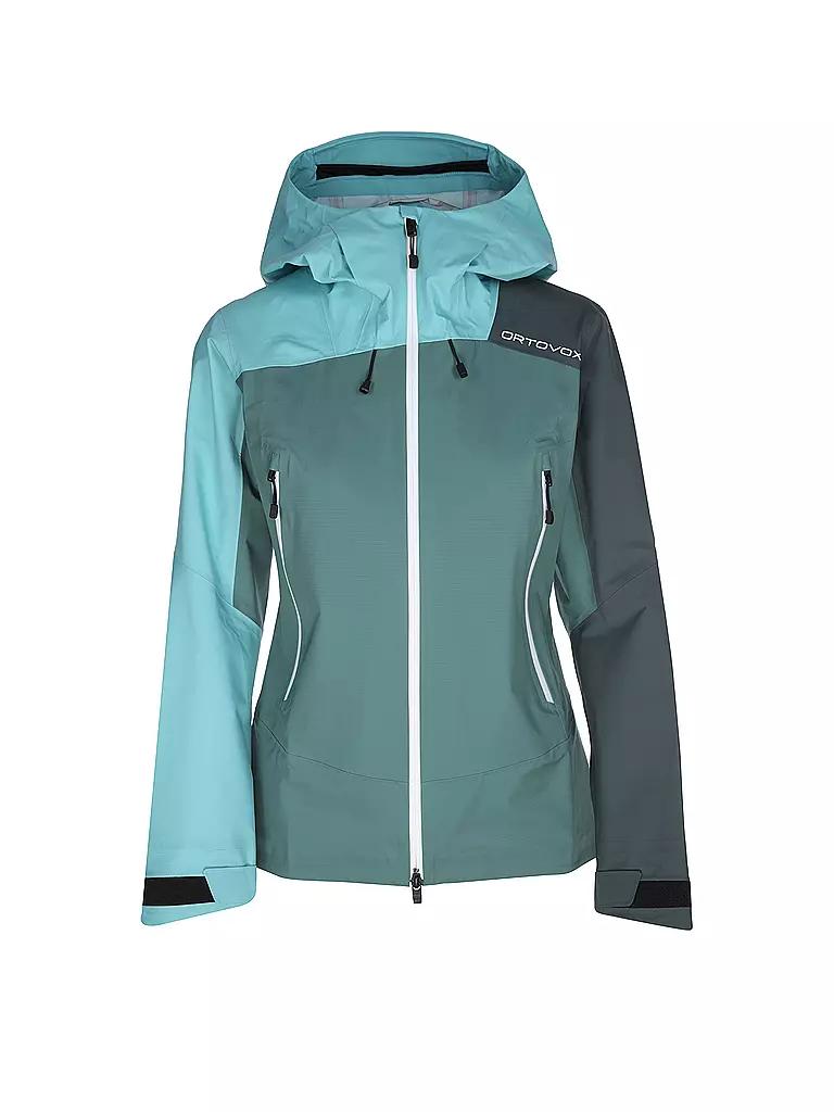 ORTOVOX | Damen Tourenjacke Westalpen 3L Light | dunkelgrün