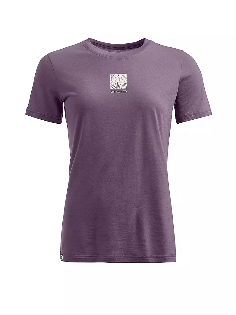 ORTOVOX | Damen Tourenshirt Abstract 120 Cool Tec | lila