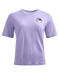 ORTOVOX | Damen Tourenshirt Round Landscape 140 Cool | lila