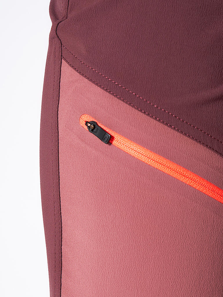 ORTOVOX | Damen Wanderhose Brenta | dunkelrot