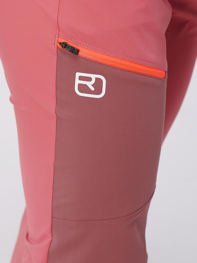 ORTOVOX | Damen Wanderhose Piz Selva | dunkelrot