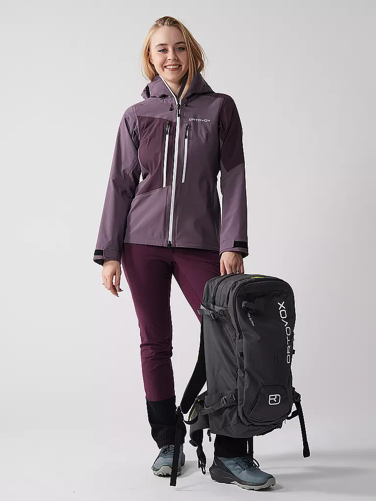 ORTOVOX | Damen Wanderjacke Westalpen 3L Hoodie | lila