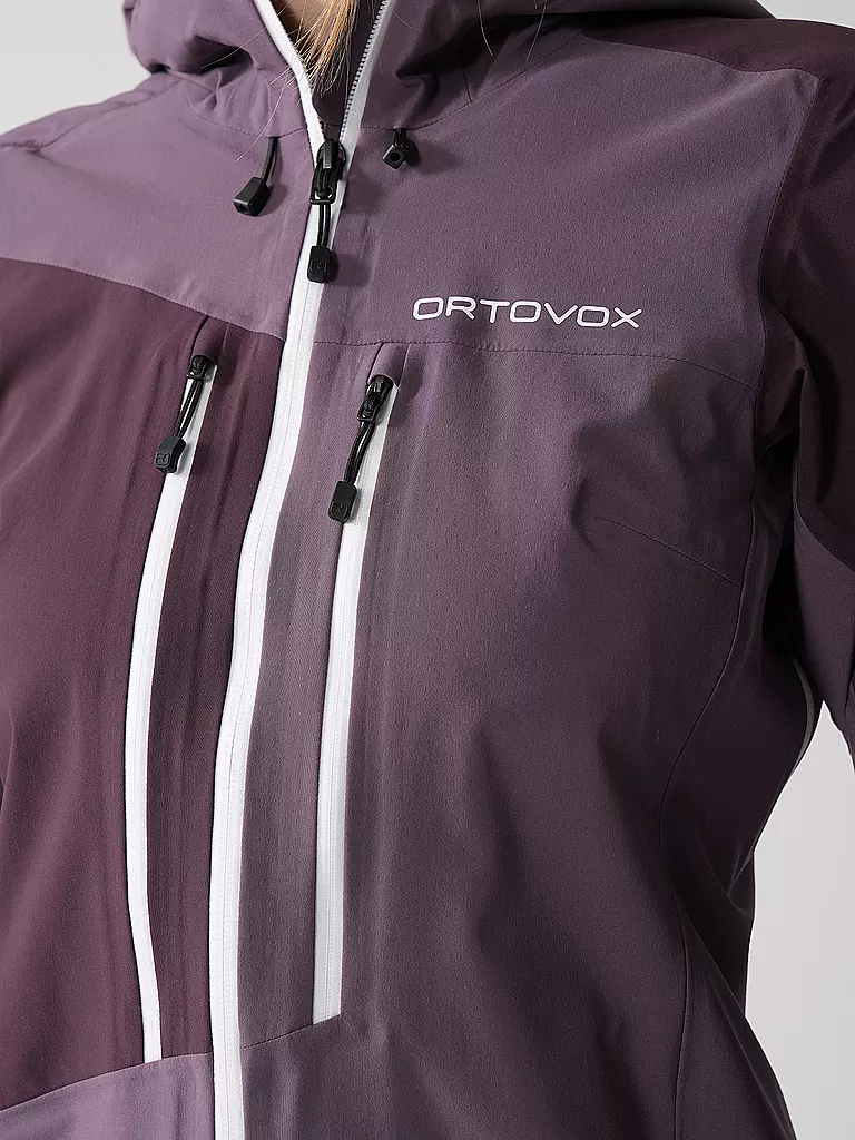 ORTOVOX | Damen Wanderjacke Westalpen 3L Hoodie | lila