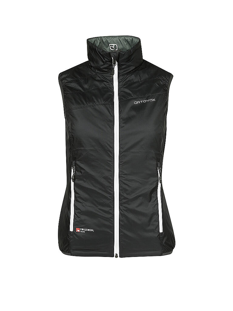 ORTOVOX | Damen Wendeweste Swisswool Piz Grisch | schwarz