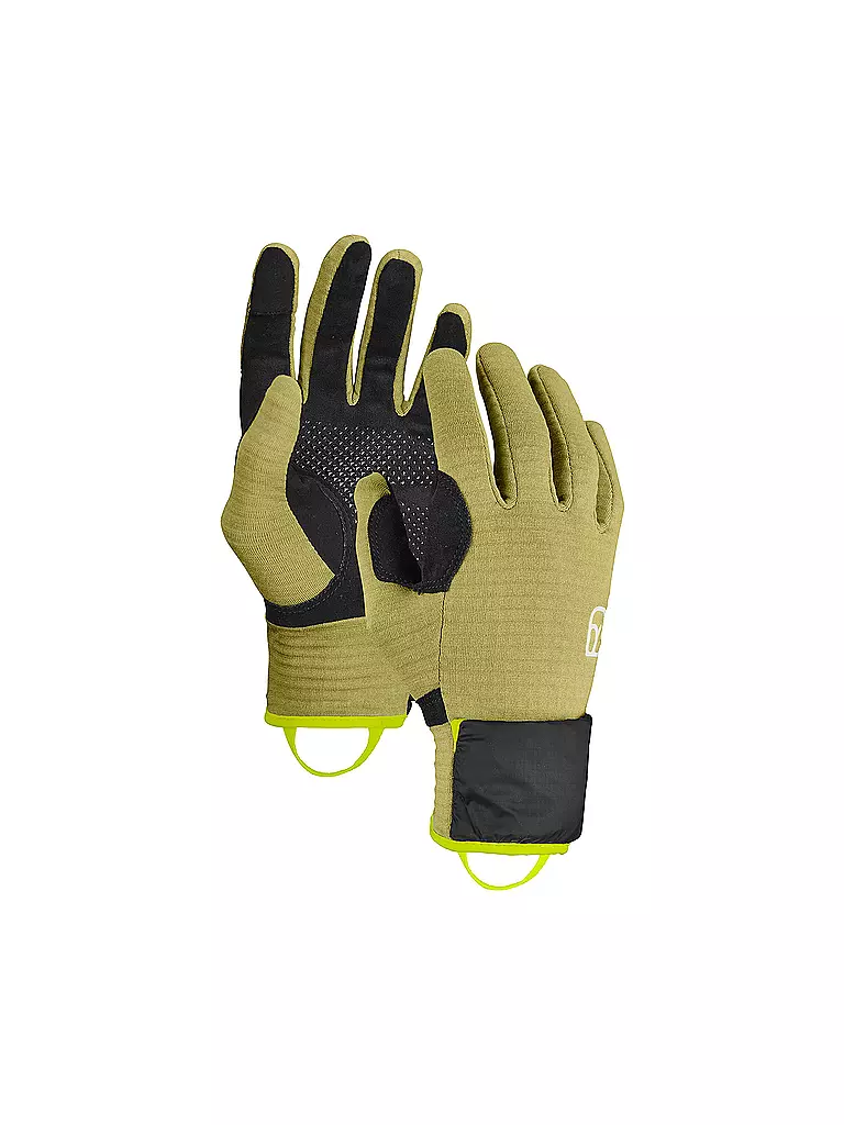 ORTOVOX | Herren  Handschuhe Fleece Grid Cover | olive