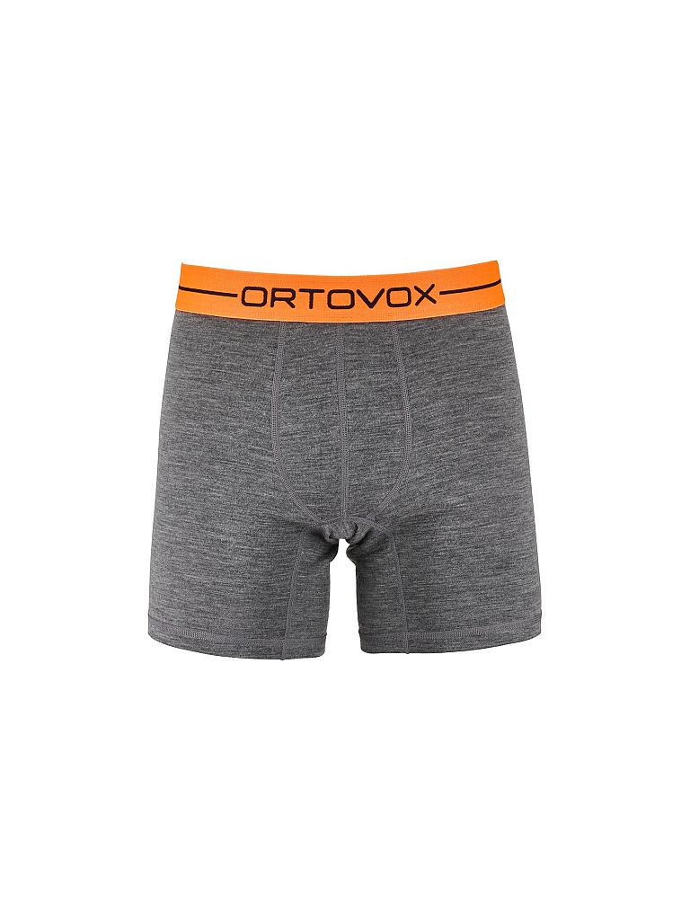 ORTOVOX | Herren Boxer Rock'n'Wool 185 | grau