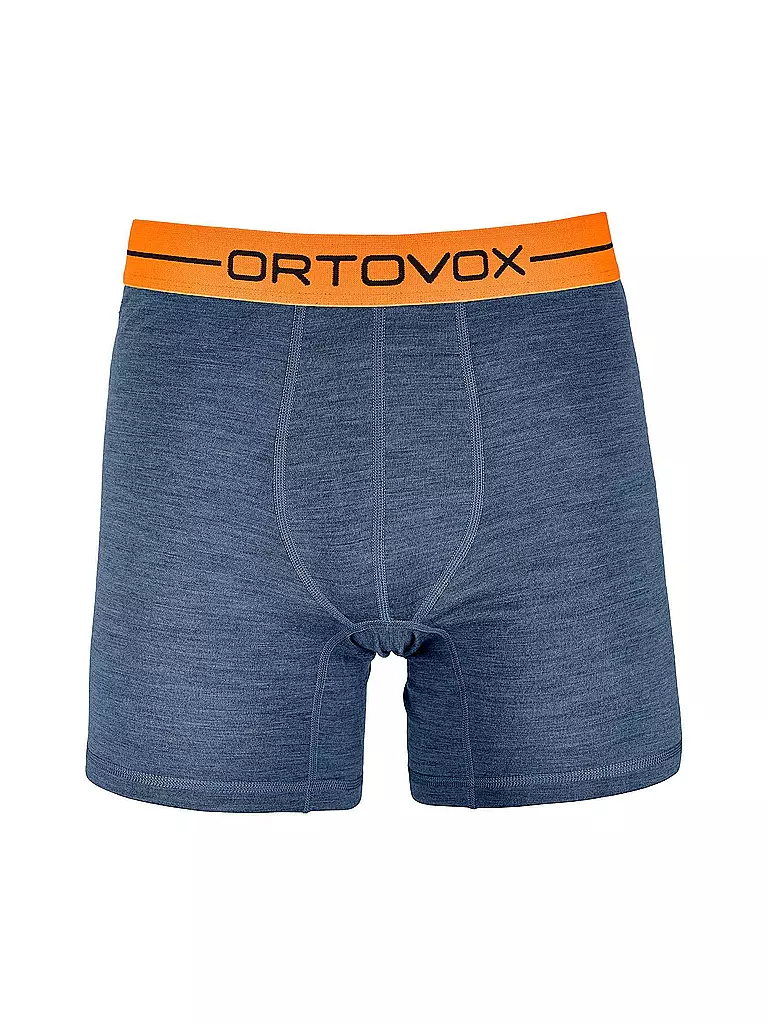 ORTOVOX | Herren Boxer Rock'n'Wool 185 | blau