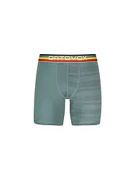ORTOVOX | Herren Boxer Rock'n'Wool 185 | dunkelgrün