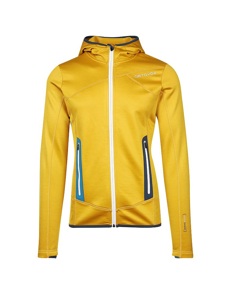 gelbe fleecejacke herren