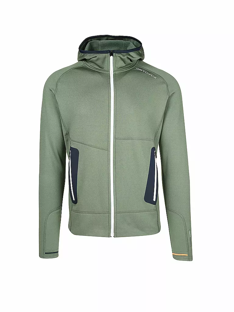 ORTOVOX | Herren Fleecejacke Fleece Light Hoodie | grün