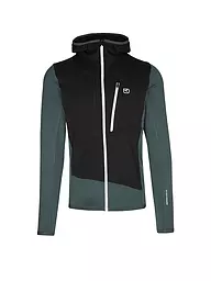 ORTOVOX | Herren Fleecejacke Grid Hoodie | petrol