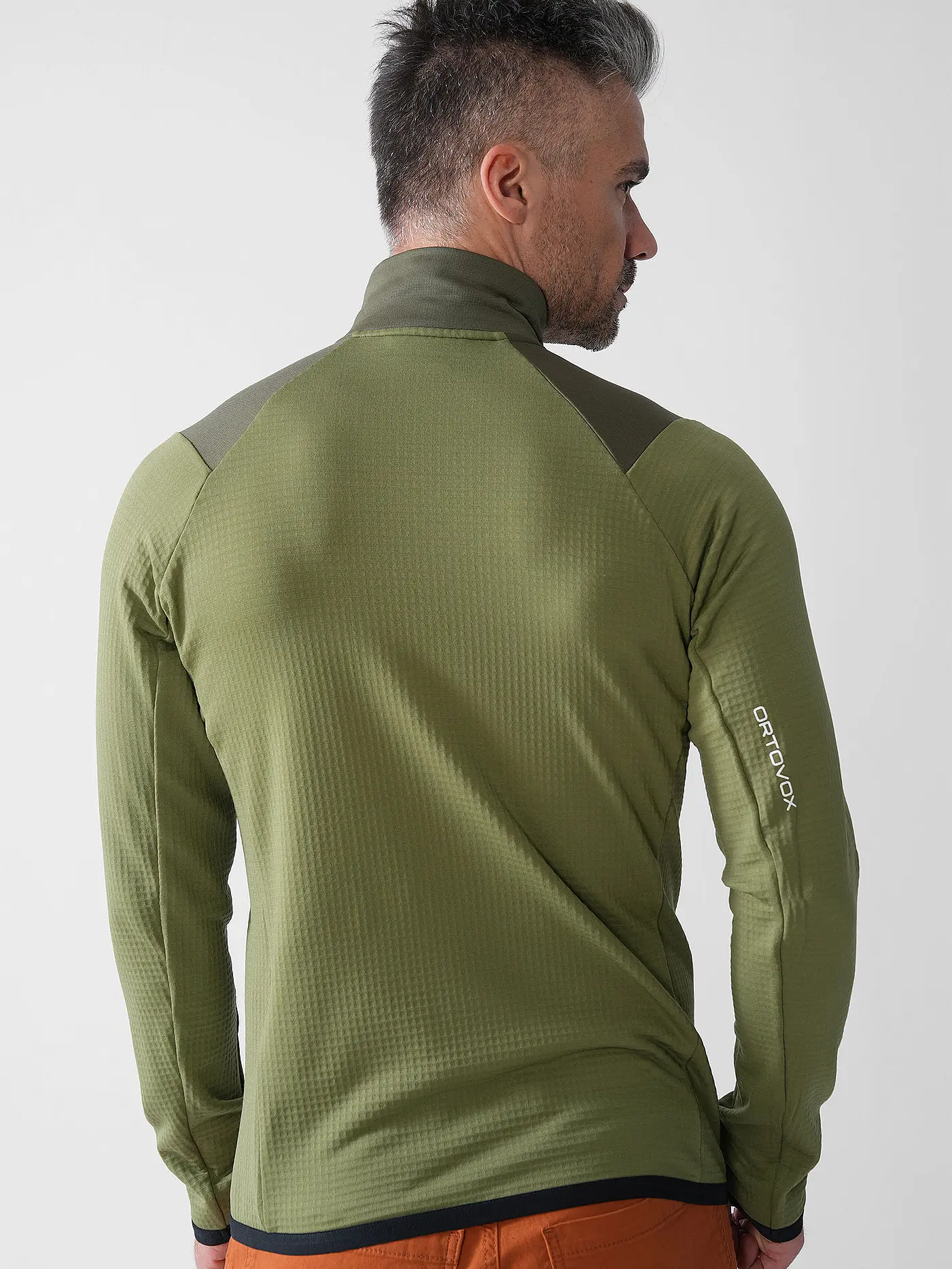 ORTOVOX | Herren Fleecejacke Grid | olive