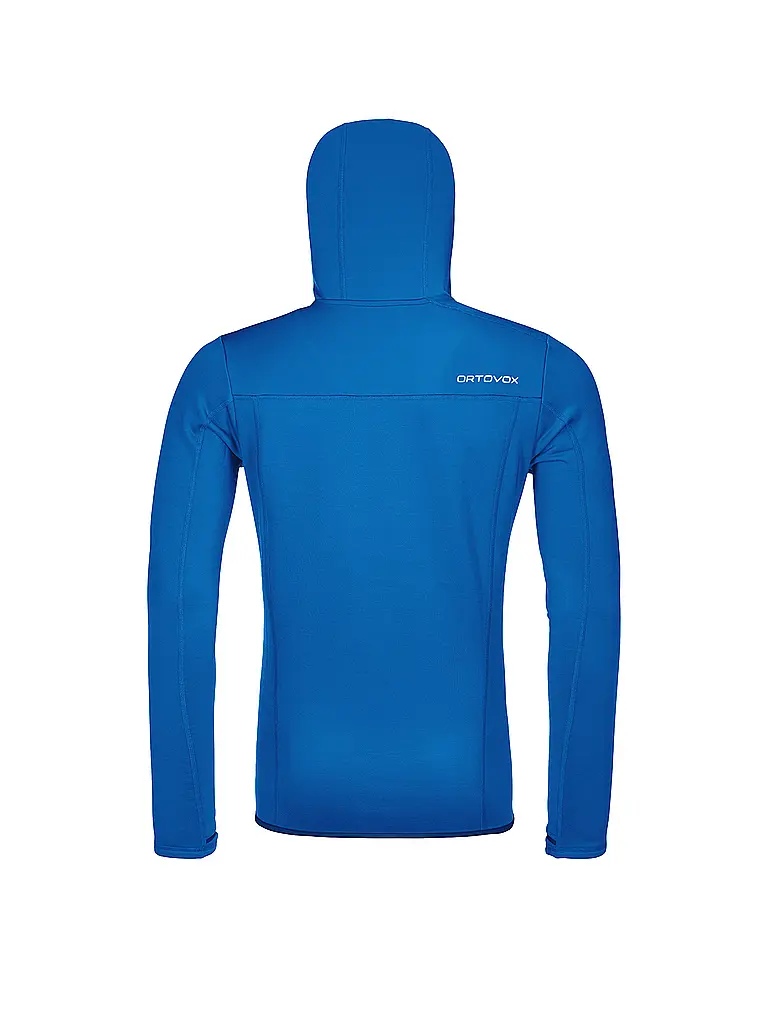 ORTOVOX | Herren Fleecejacke Hoodie | blau