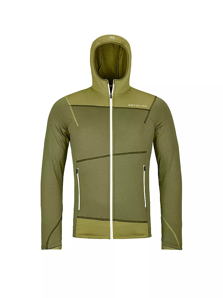 ORTOVOX | Herren Fleecejacke Light Hoodie | olive