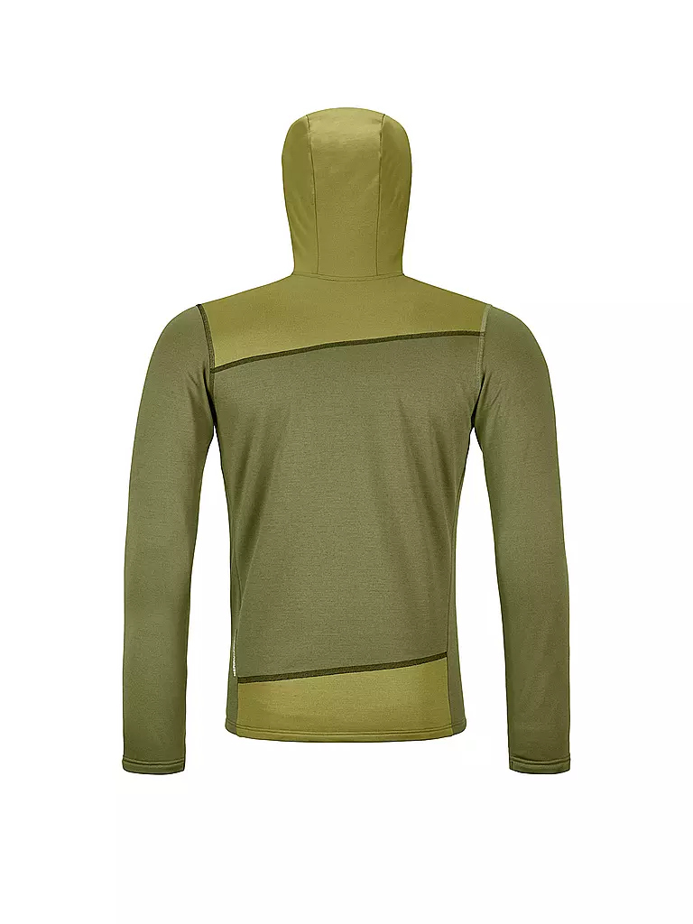 ORTOVOX | Herren Fleecejacke Light Hoodie | olive