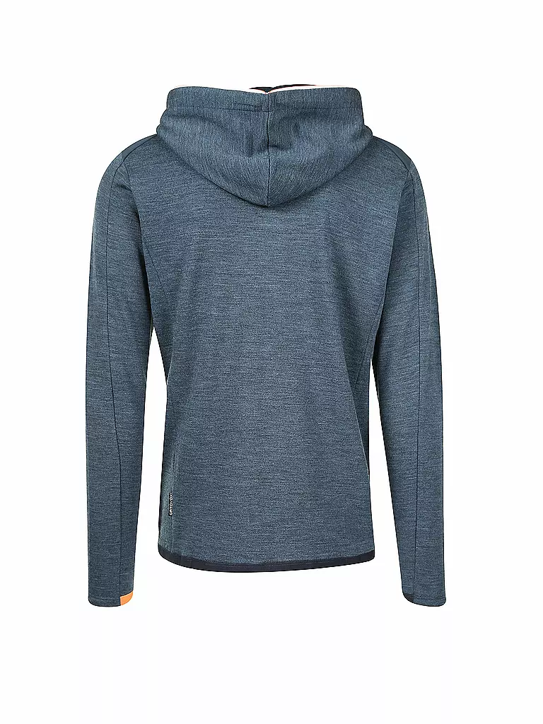 ORTOVOX | Herren Fleecejacke Merino Terry Hoody | blau