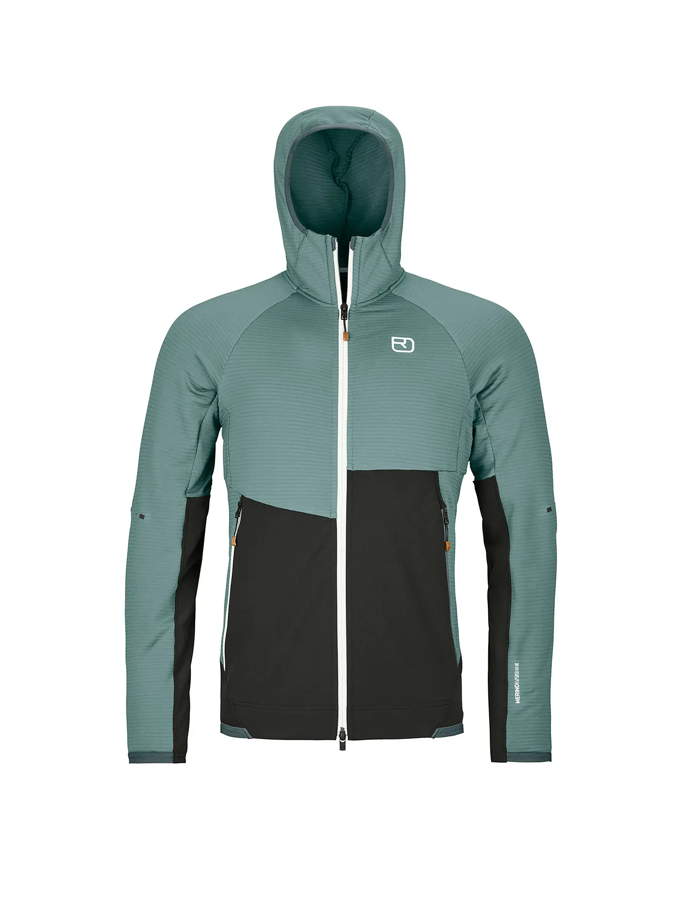 ORTOVOX | Herren Fleecejacke RIB Hoodie | mint