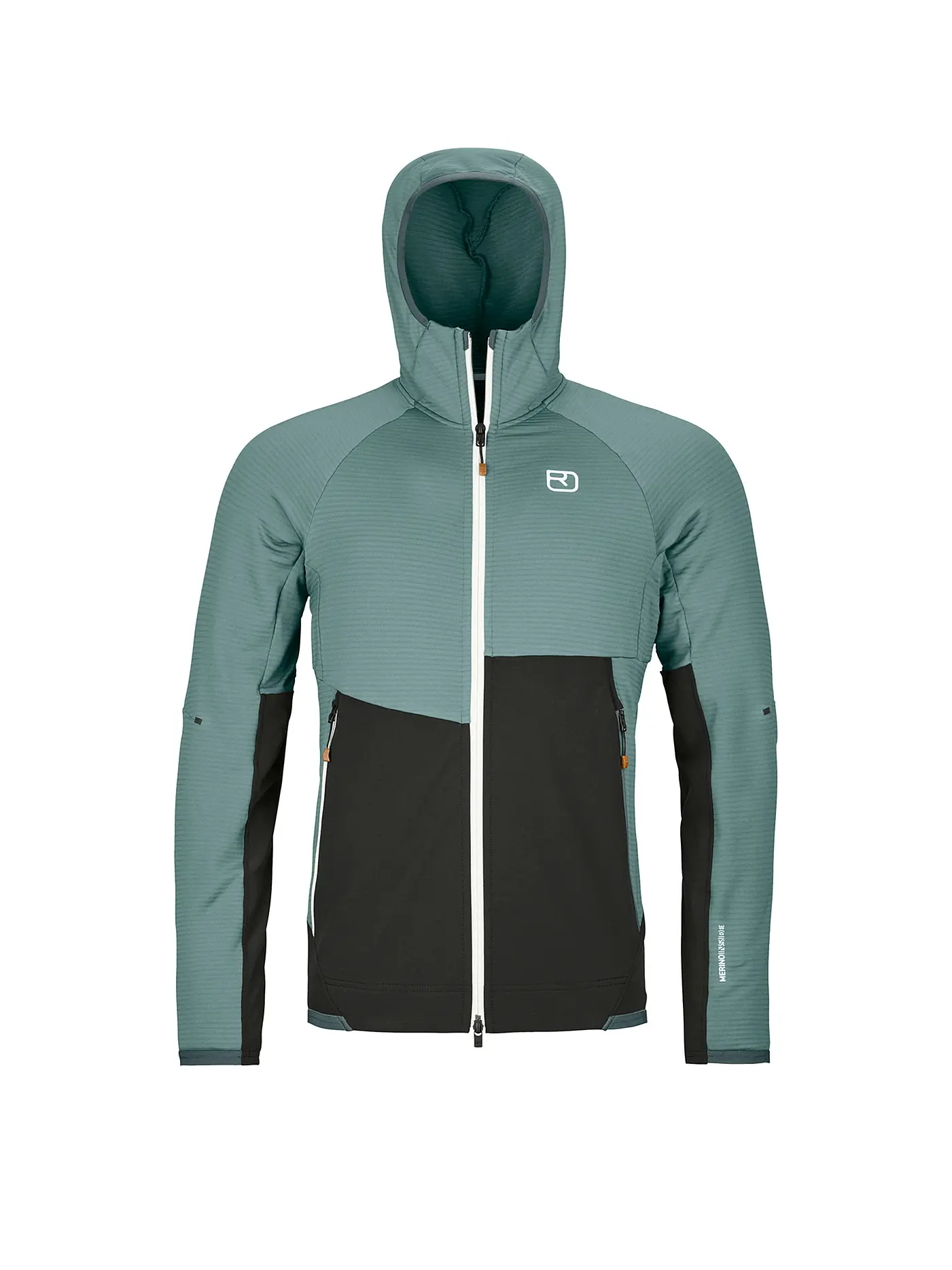 ORTOVOX | Herren Fleecejacke RIB Hoodie | mint