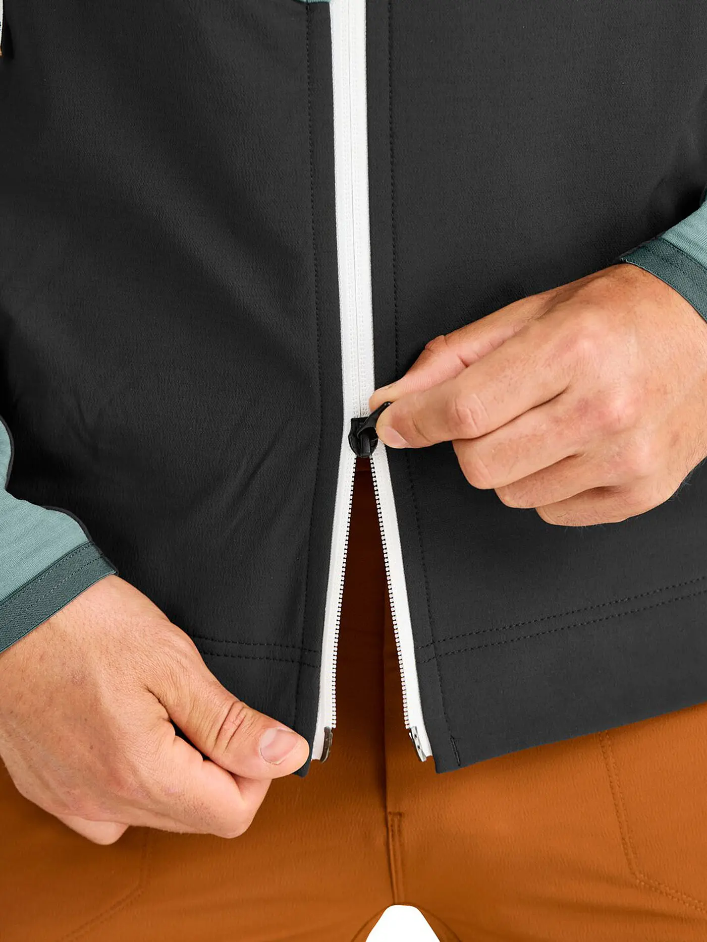 ORTOVOX | Herren Fleecejacke RIB Hoodie | mint