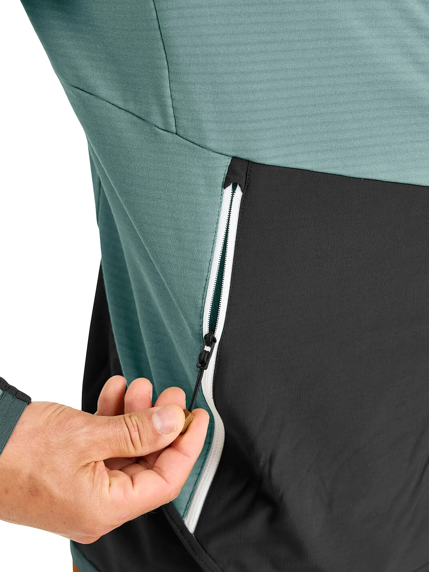 ORTOVOX | Herren Fleecejacke RIB Hoodie | mint