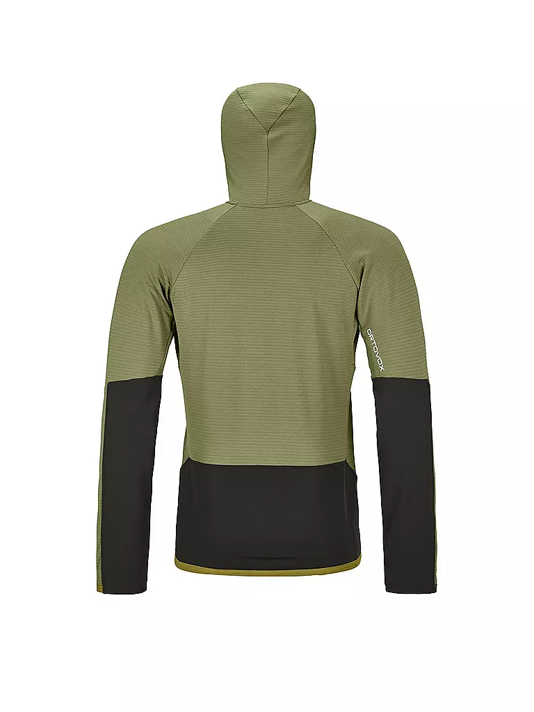 ORTOVOX | Herren Fleecejacke RIB Hoodie | olive