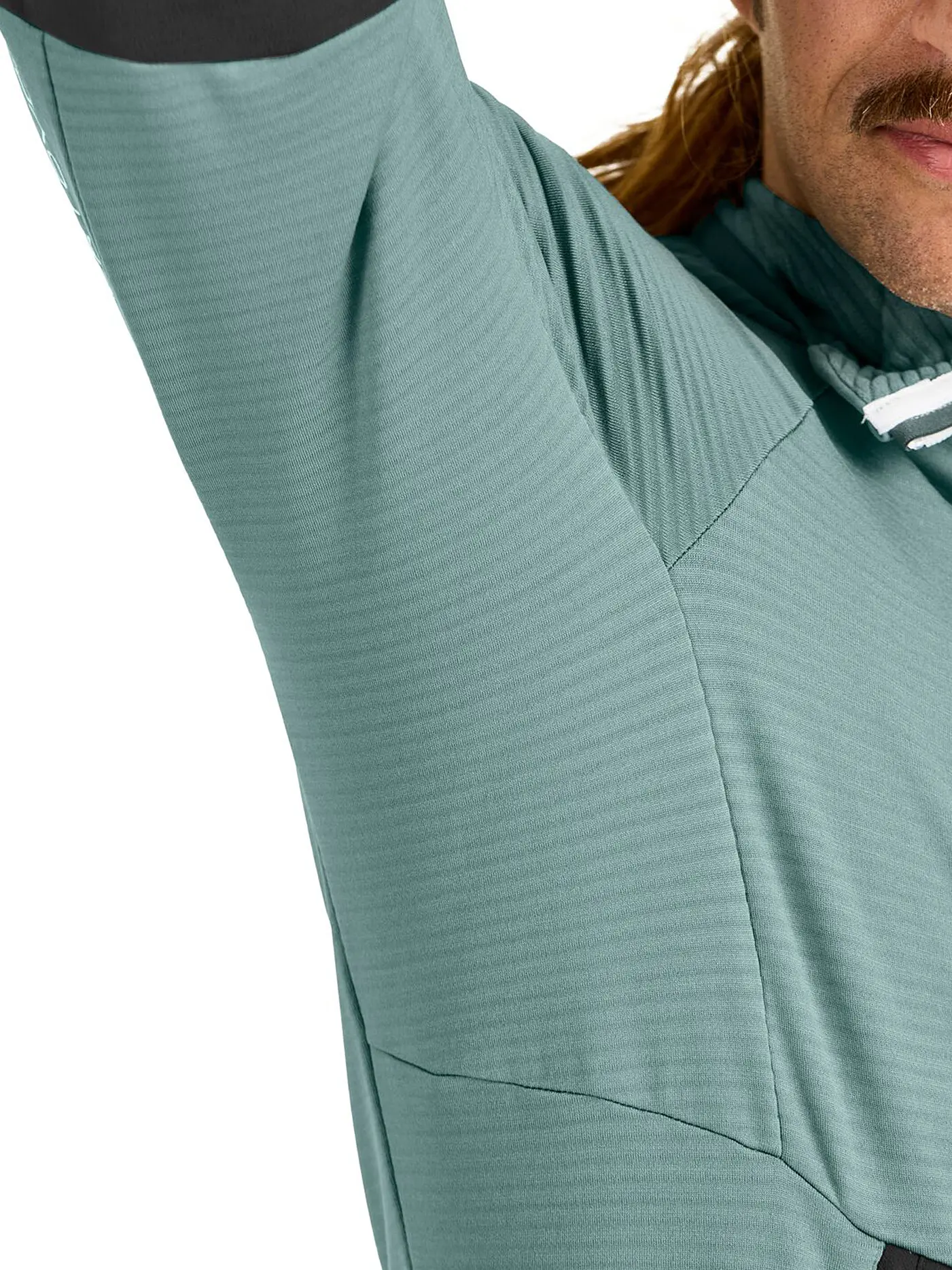 ORTOVOX | Herren Fleecejacke RIB Hoodie | mint
