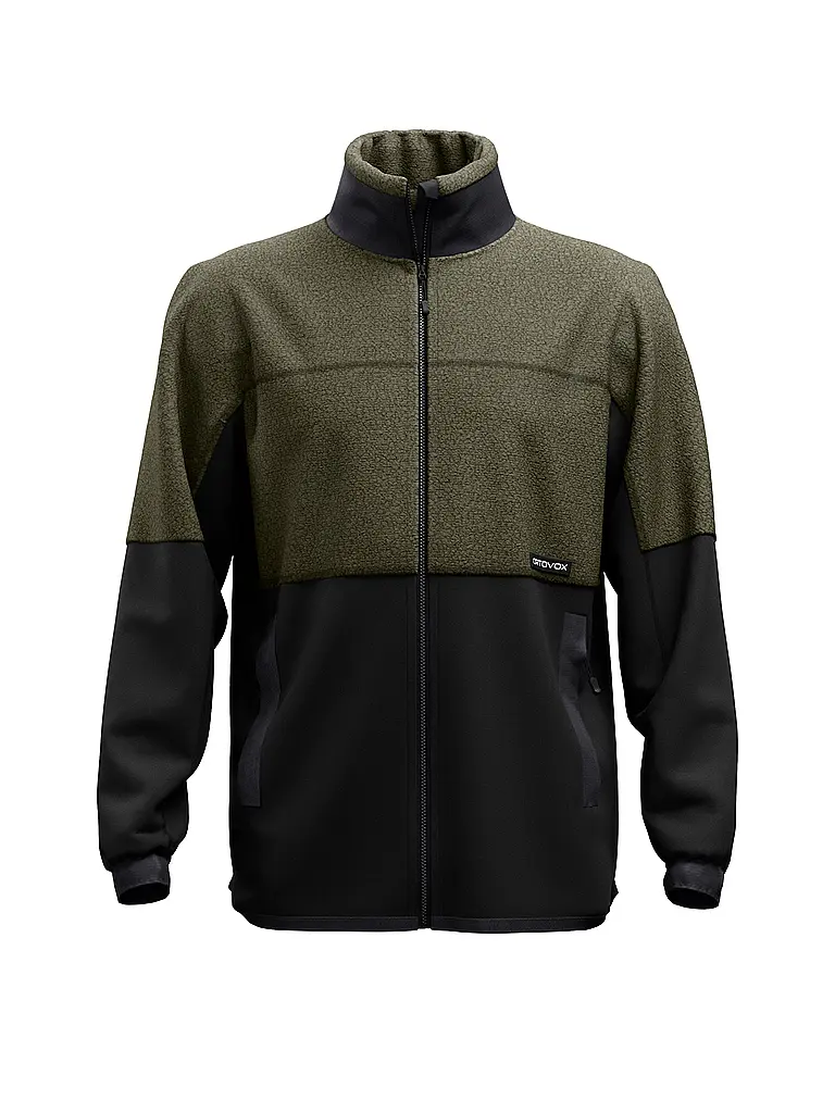 ORTOVOX | Herren Fleecejacke Teddy | Olive