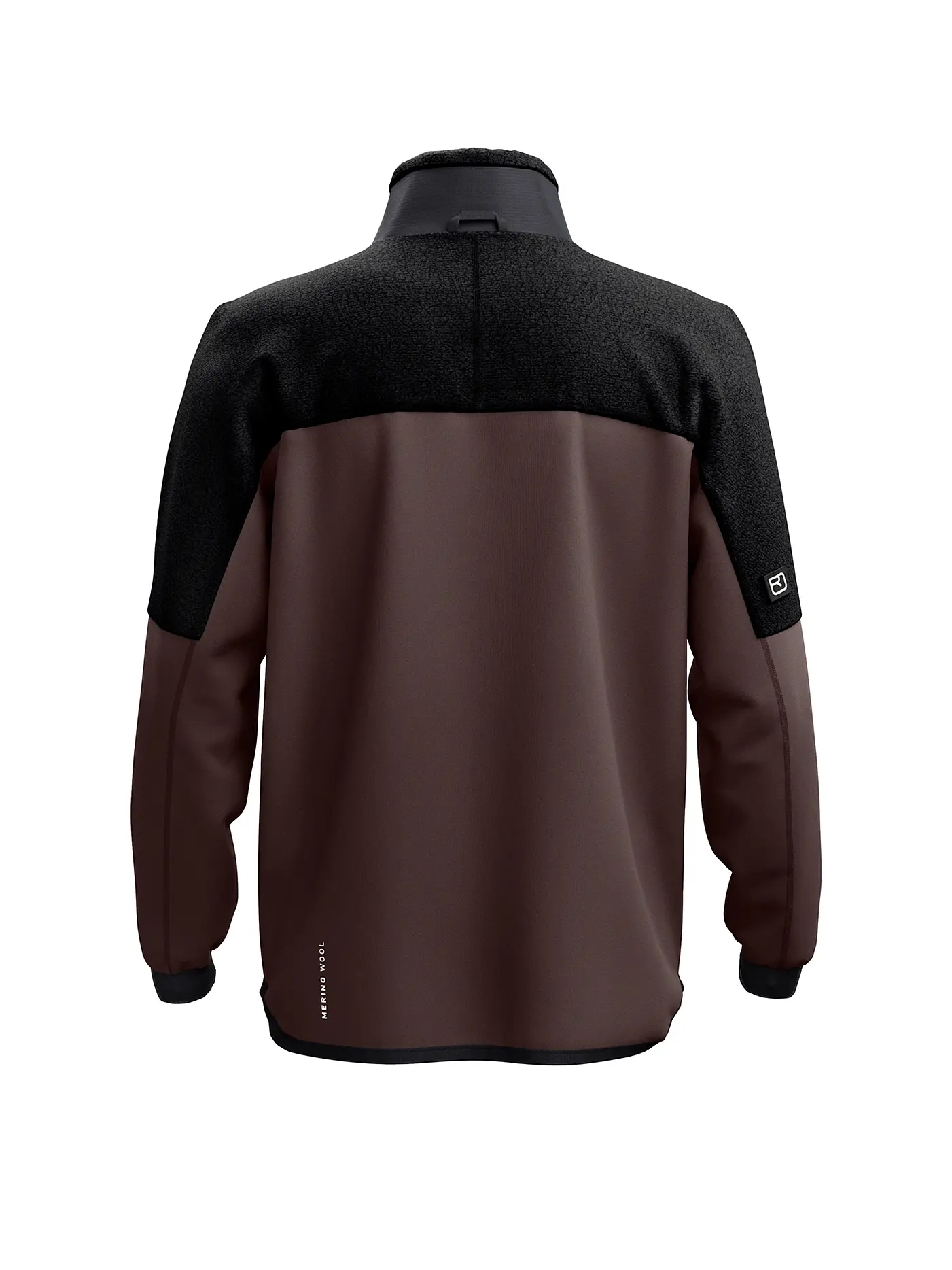 ORTOVOX | Herren Fleecejacke Teddy | schwarz