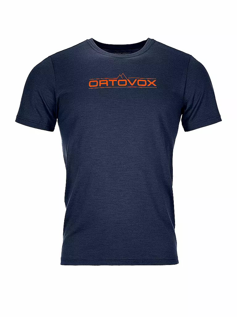 ORTOVOX | Herren Funktionsshirt 185 Merino 1ST Logo TS | blau