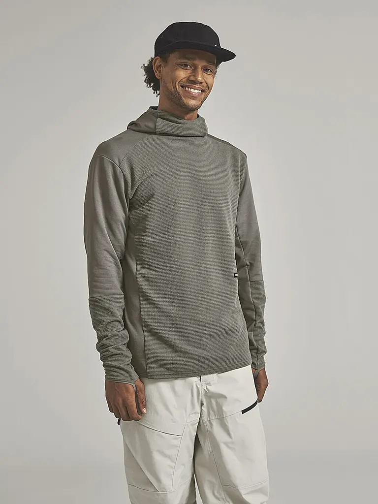 ORTOVOX | Herren Funktionsshirt Cord Fleece Hoodie | hellbraun