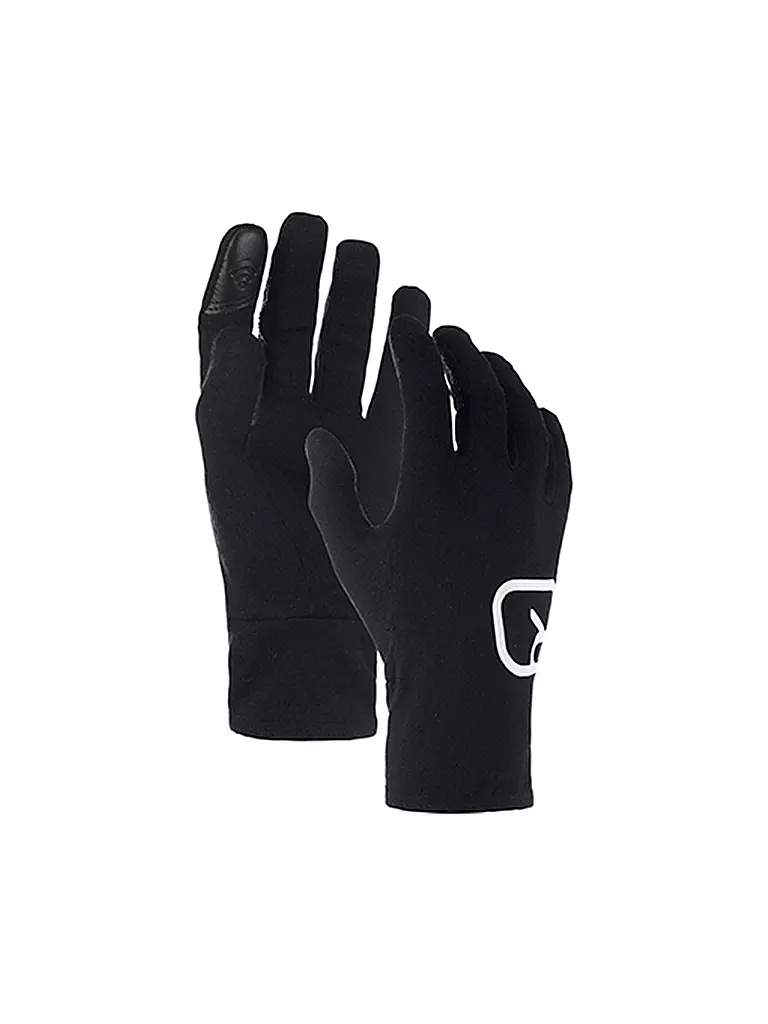 ORTOVOX | Herren Handschuhe 185 ROCK'n'WOOL GLOVE LINER | schwarz