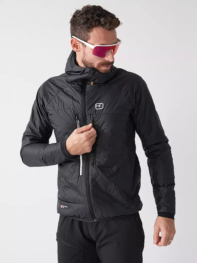 ORTOVOX | Herren Isojacke Piz Boé Swisswool | grau