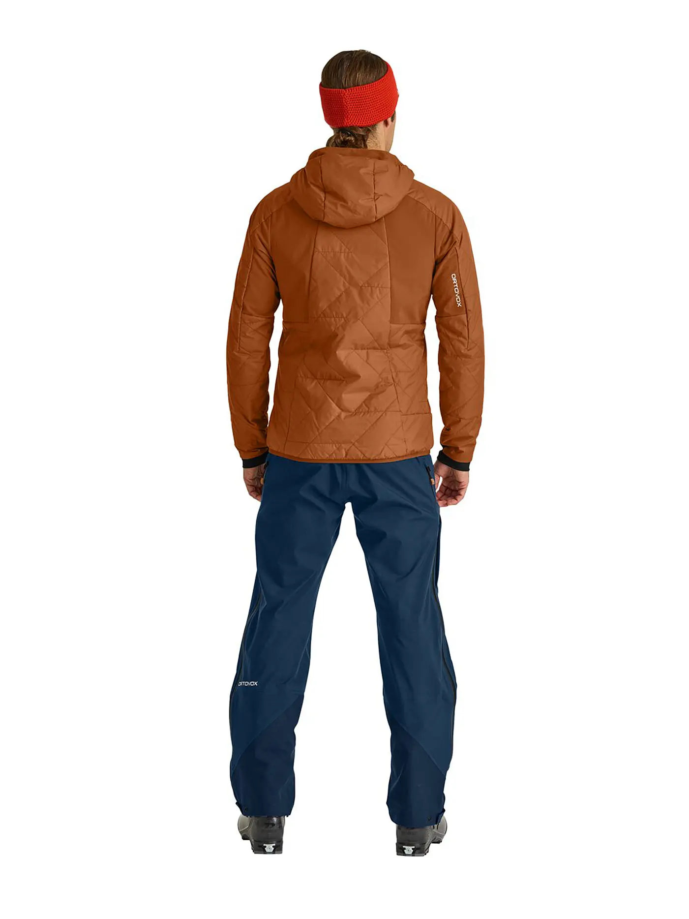 ORTOVOX | Herren Isojacke Piz Boé Swisswool | braun