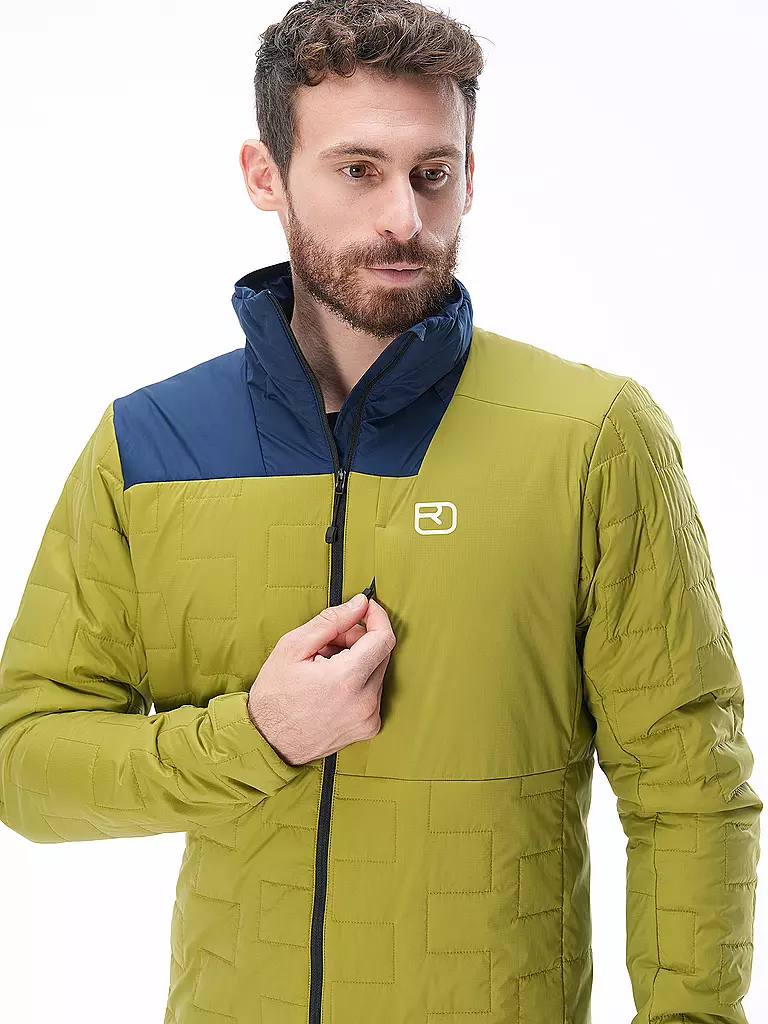 ORTOVOX | Herren Isojacke Piz Segnas SW | senf