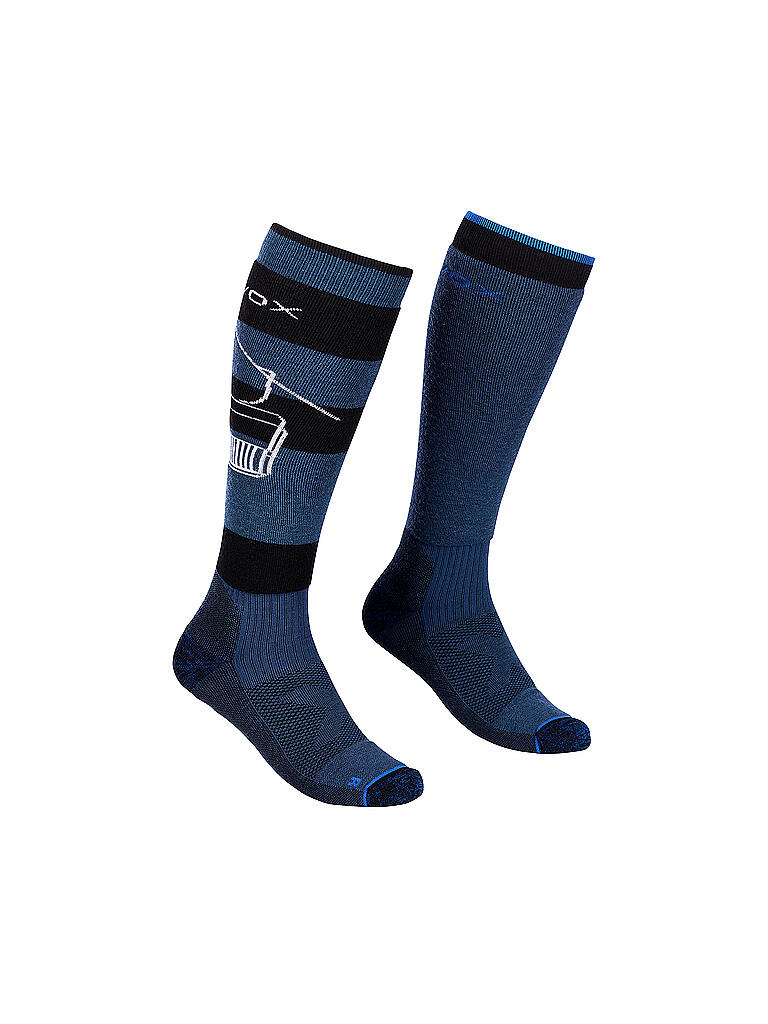 ORTOVOX | Herren Skitourensocken Freeride Long Socks | blau