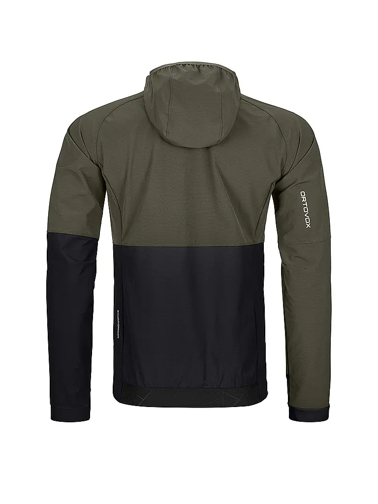 ORTOVOX | Herren Softshell Jacke Punta Berrino Hoodiie | olive