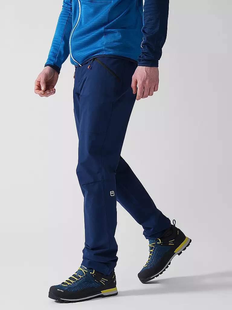 ORTOVOX | Herren Softshell Wanderhose Seceda | dunkelblau