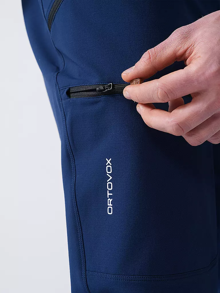 ORTOVOX | Herren Softshell Wanderhose Seceda | dunkelblau