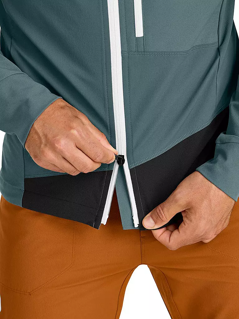 ORTOVOX | Herren Softshelljacke Pala Hoodie Light | petrol