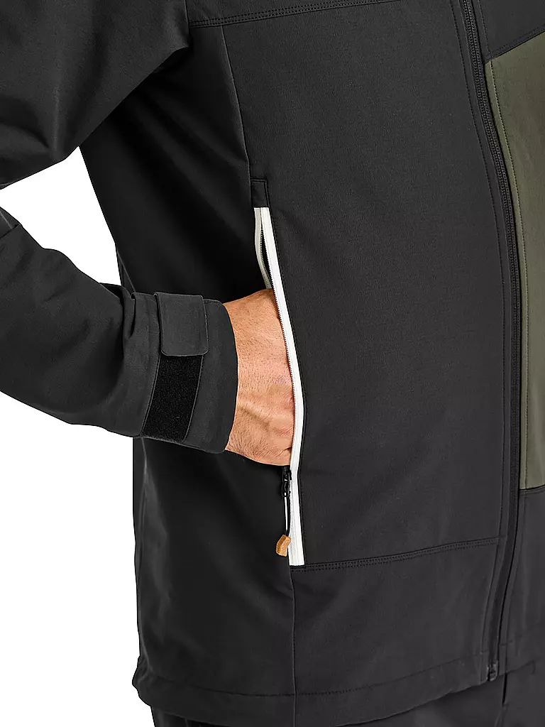 ORTOVOX | Herren Softshelljacke Seceda Hoodie | schwarz