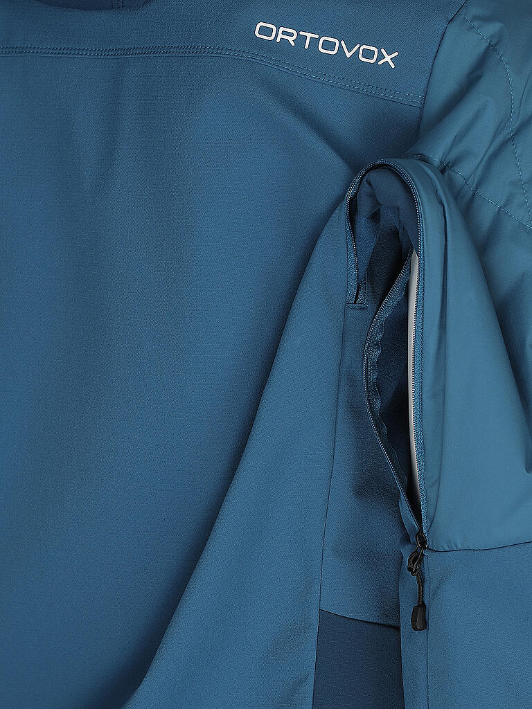 ORTOVOX | Herren Touren Hybridjacke Col Becchei Hoodie | blau