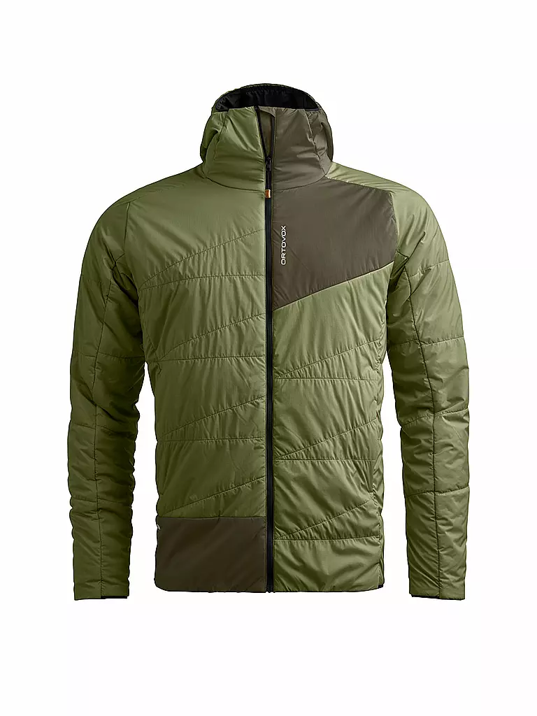 ORTOVOX | Herren Touren Isojacke Piz Duan SW Hoodie | olive