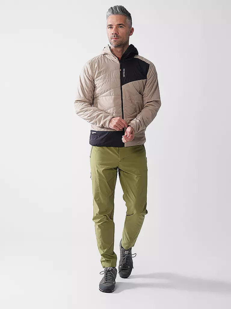 ORTOVOX | Herren Touren Isojacke Piz Duan SW Hoodie | camel