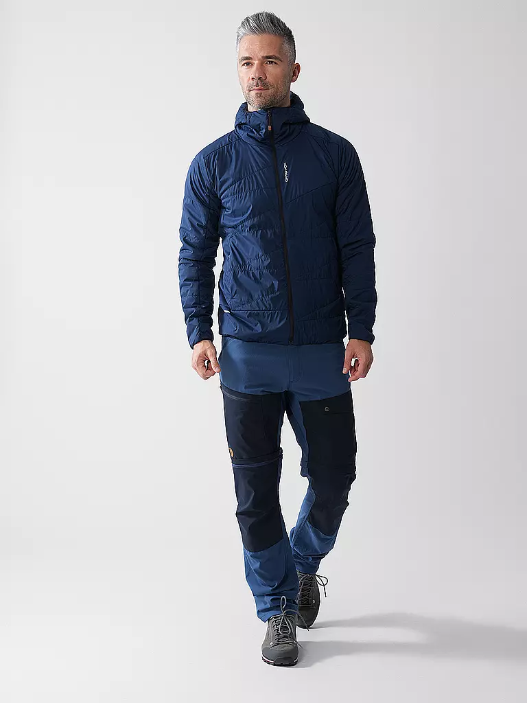 ORTOVOX | Herren Touren Isojacke Piz Duan SW Hoodie | dunkelblau