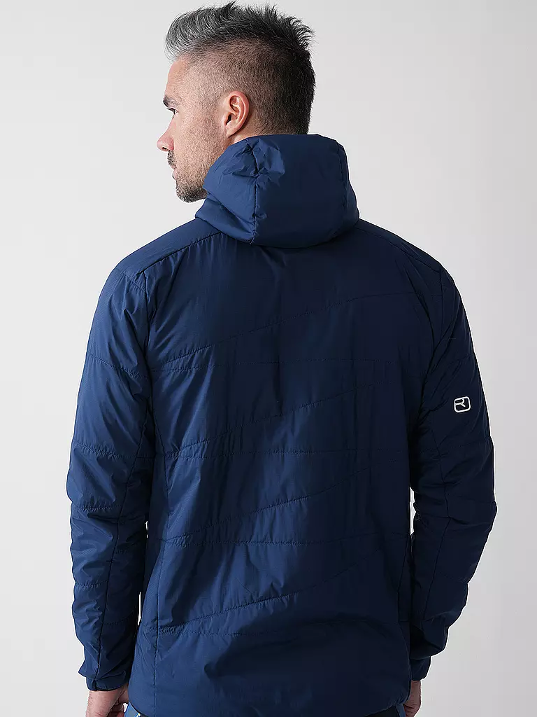 ORTOVOX | Herren Touren Isojacke Piz Duan SW Hoodie | dunkelblau