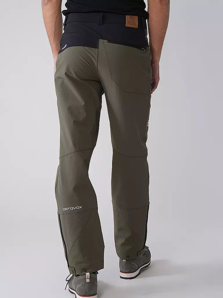 ORTOVOX | Herren Touren Softshellhose Mondeval | olive