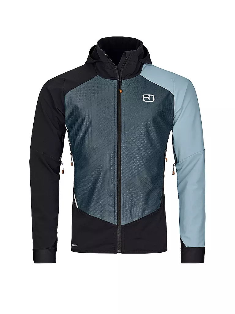 ORTOVOX | Herren Touren Softshelljacke Col Becchei Hoodie | petrol