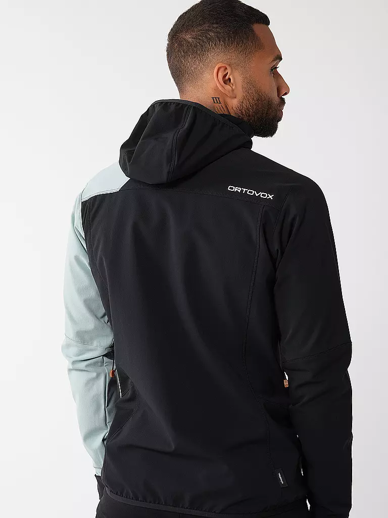 ORTOVOX | Herren Touren Softshelljacke Col Becchei Hoodie | dunkelblau