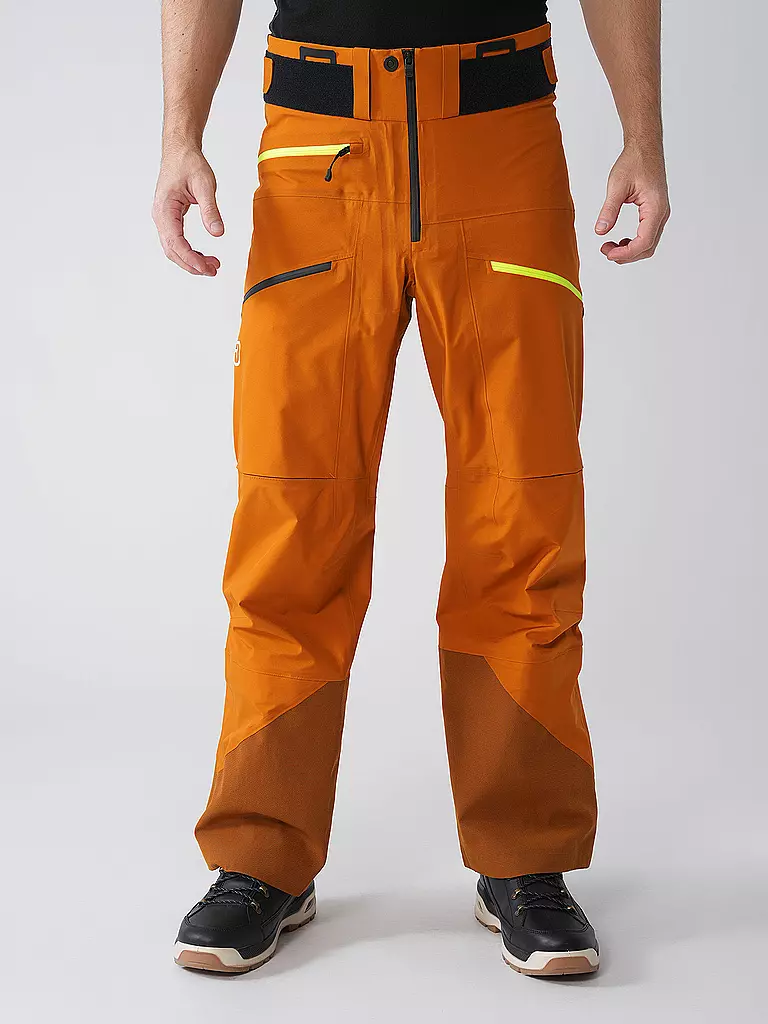 ORTOVOX | Herren Tourenhose Deep Shell 3L | camel