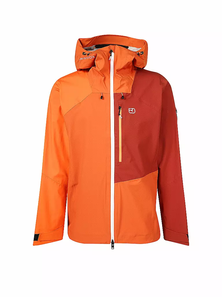 ORTOVOX | Herren Tourenjacke Ortler 3L | orange